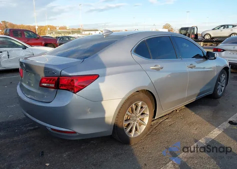 2019 Acura Tlx Standard from USA, damaged, VIN 19UUB1F39KA000547